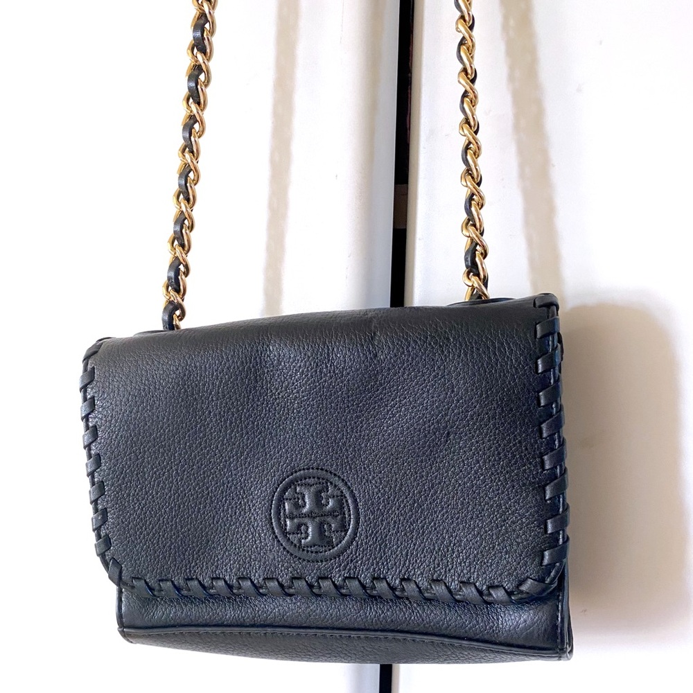 Black Tory Burch Mini Crossbody Purse